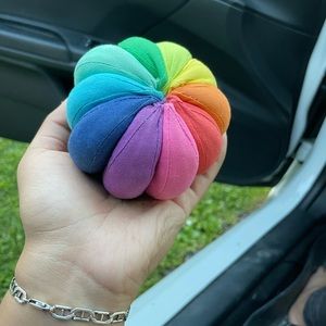 Lovevery rainbow cotton ball